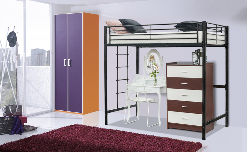 twin loft bed