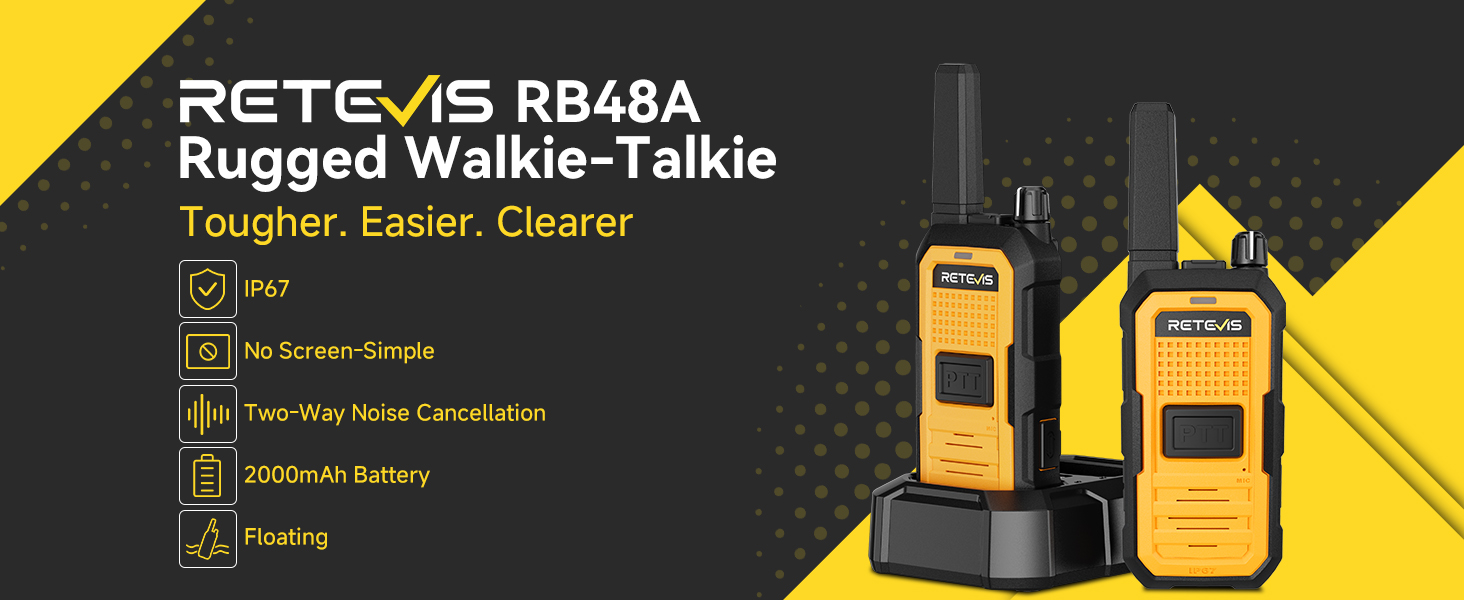 RB48A FRS Walkie-Talkie