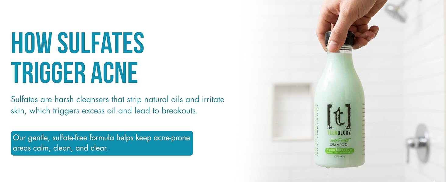 how sulfates trigger acne