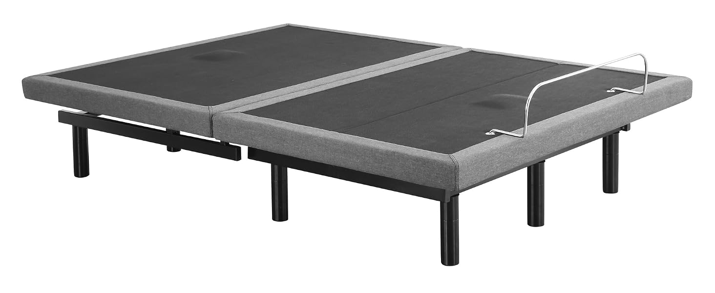 adjustable king bed frame, split king adjustable base, adjustable twin bed frame