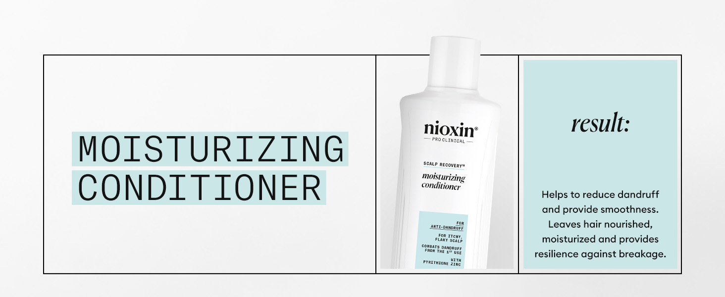 Nioxin Scalp Recovery Moisturizing Conditioner for Dry Scalp Anti-Dandruff for Itchy &amp;amp; Flaky Scalp