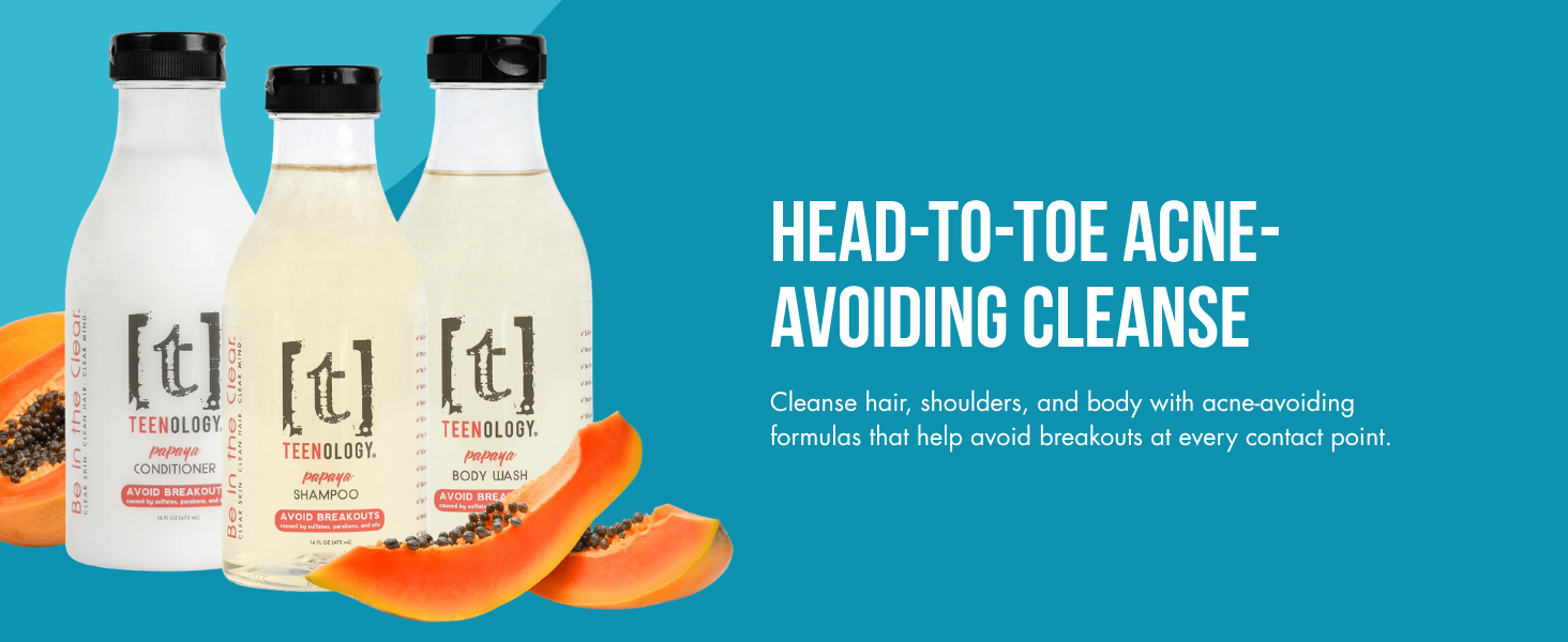 head to toe acne avoiding cleanse