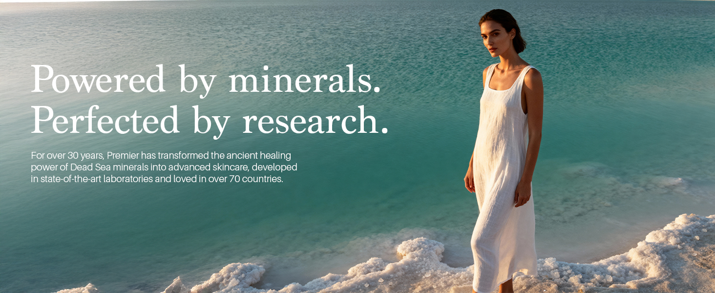 Premier Dead Sea premium skincare brand heritage mineral rich body care collection