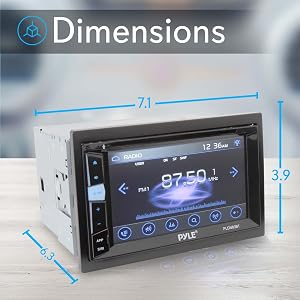 Double Din Car;Stereo bluetooth;Indash Car