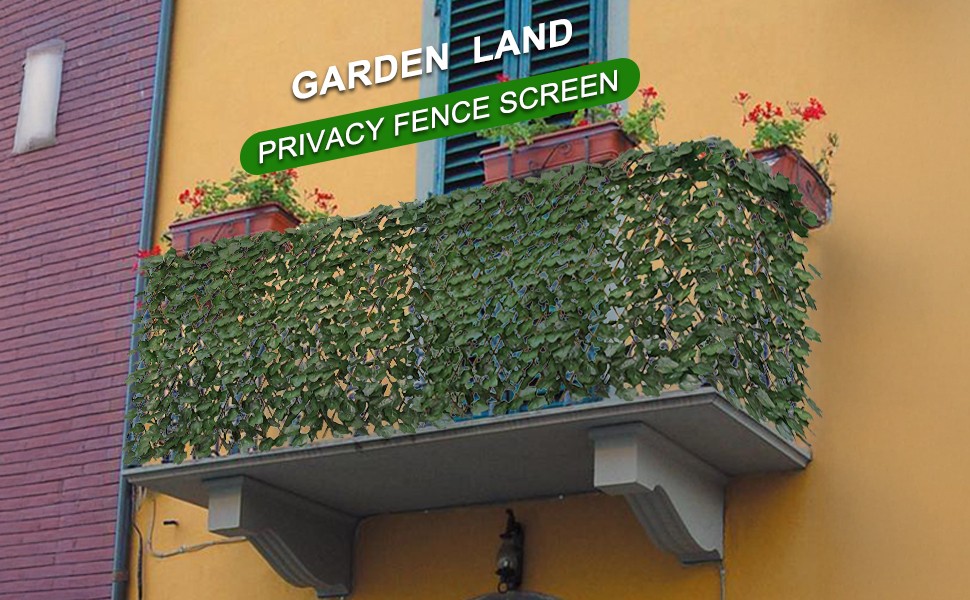 ivy fence privacy screen
