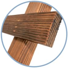 plant holder wood texture
