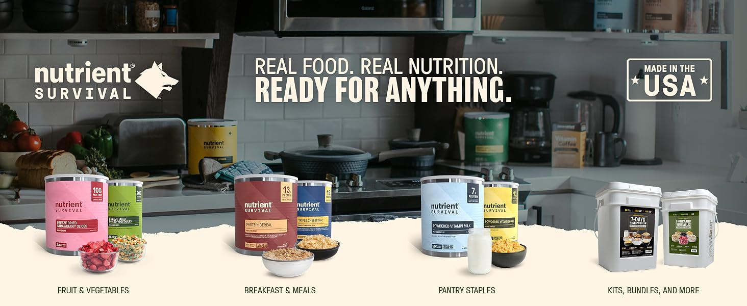 Real Food. Read Nutrition. Ready For Anything.