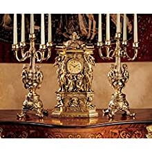 Clock and Candelabra
