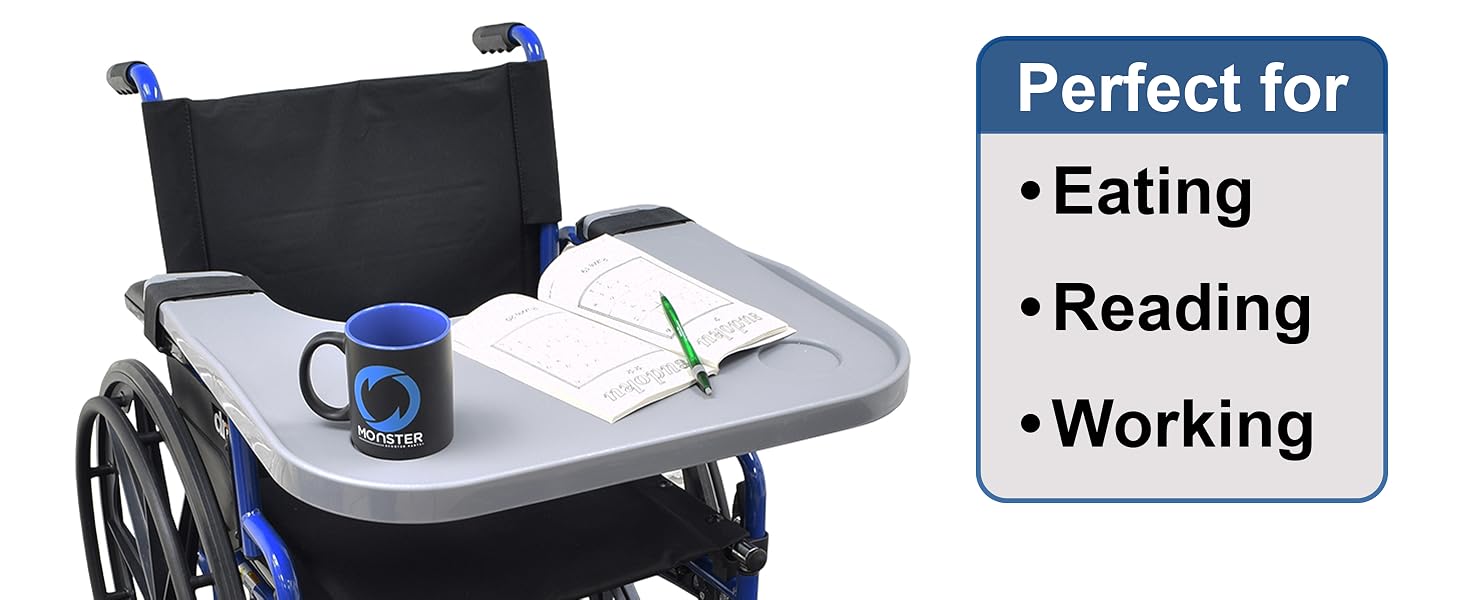 Perfect for eating, reading, or working. Whatever you need!