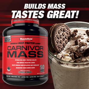 musclemeds carnivor mass cookies &amp;amp;amp; cream