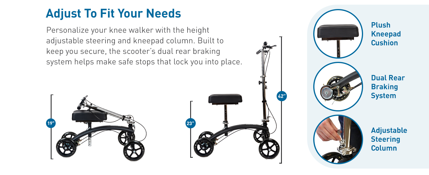 BodyMed Premium Knee Walker