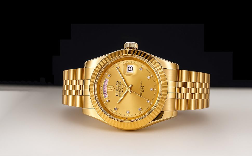 gold watch