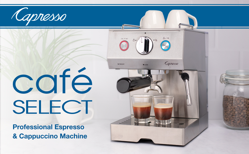 Café Select Professional Espresso &amp;amp; Cappuccino Machine
