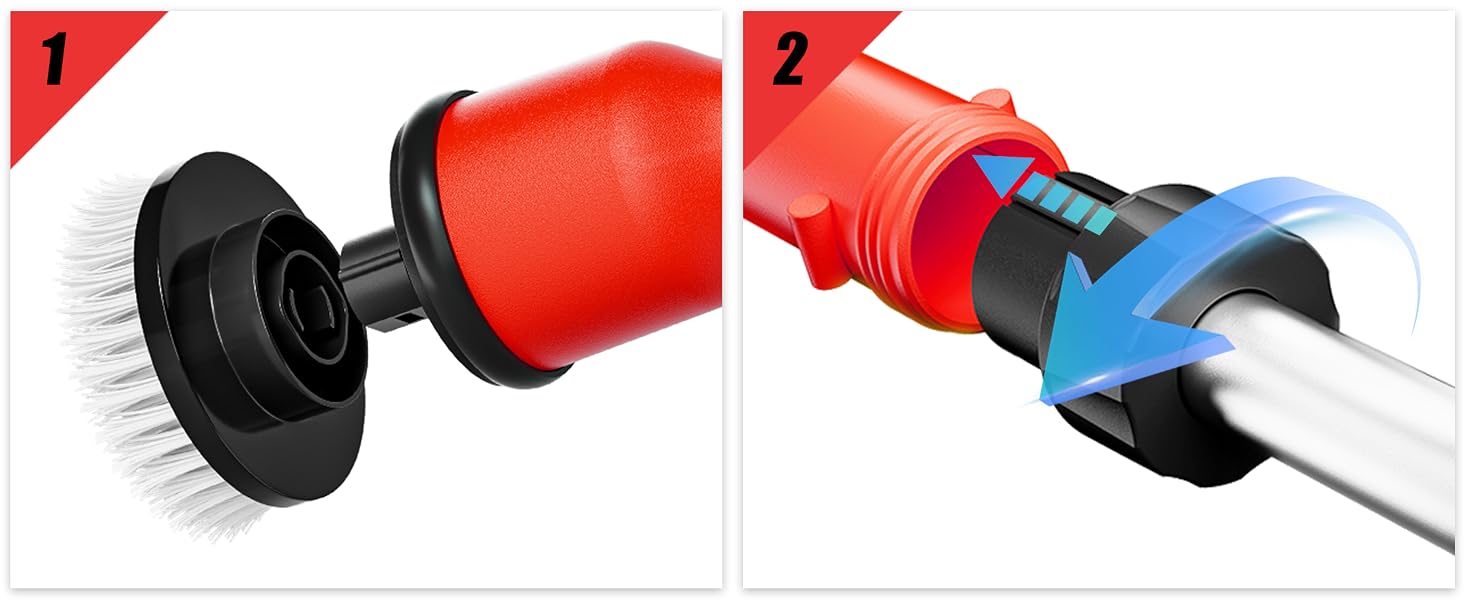 cordless power scrubber