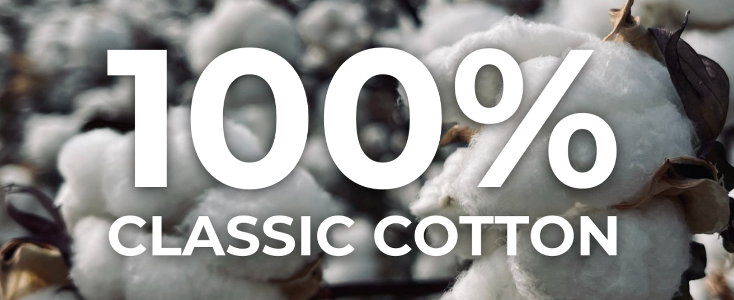 100% cotton