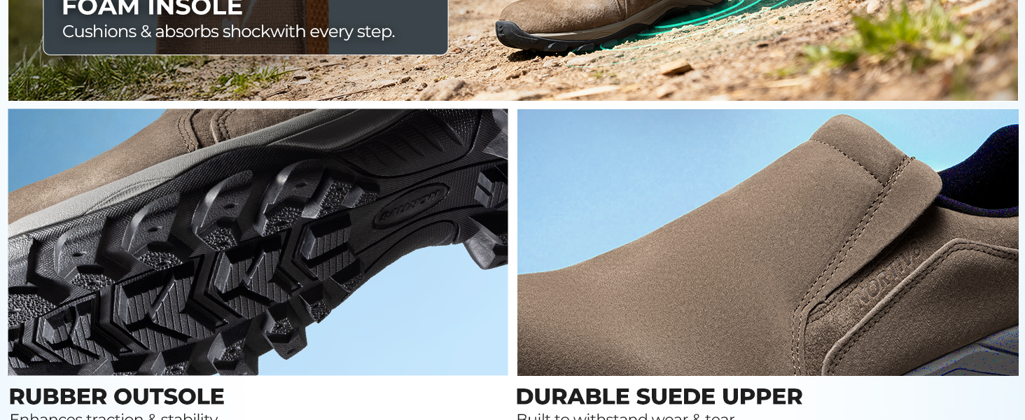 Men&amp;#39;s Slip On Loafer Walking Shoes