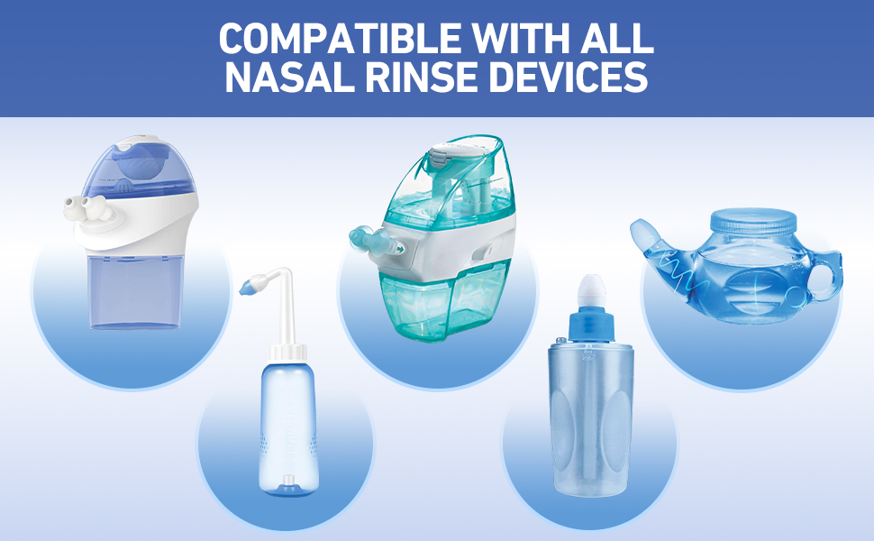 sinus rinse packets for Nasal Irrigation System