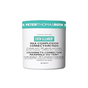 Peter Thomas Roth, even clearer Max Complexion Correction Pads, acne