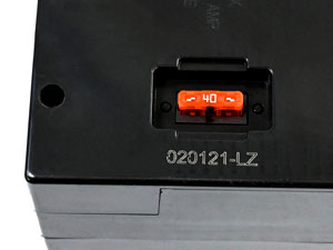 Charge ‘n Ride rechargeable replacement batteries feature a replaceable fuse for safer charging.