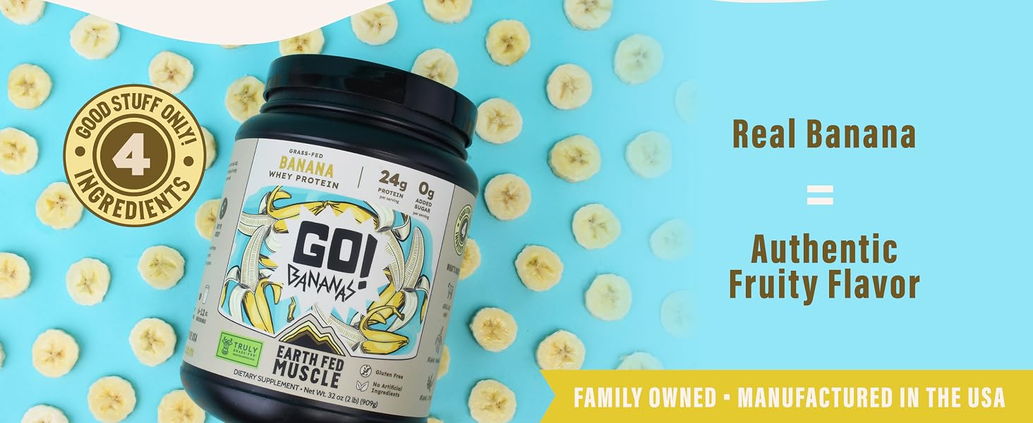 Real Banana = Authentic Fruity Flavor