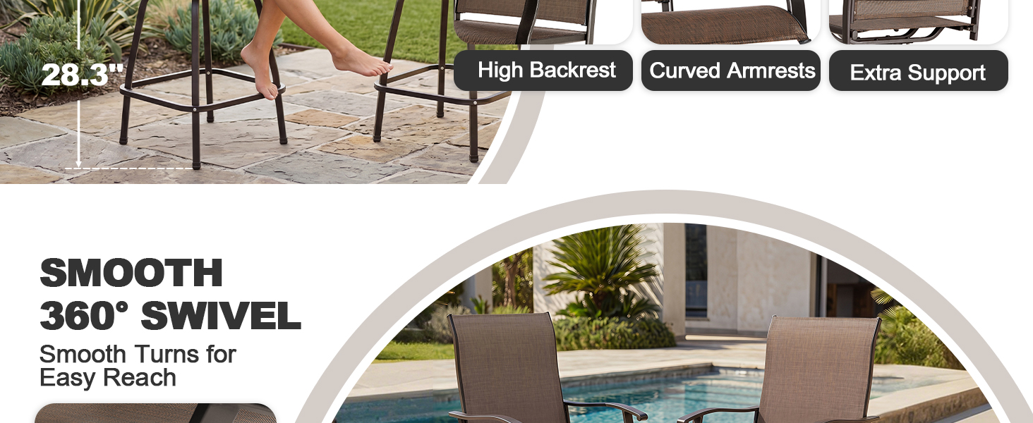 outdoor bar set