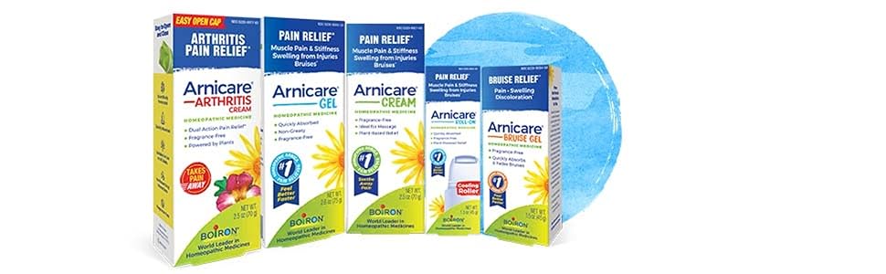 Arnicare Arthritis Cream, Gel, Cream, Roll-On, and Bruise Gel