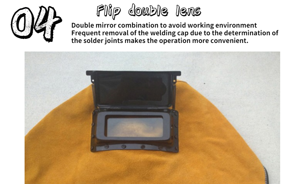 Leather Mask Welder Helmet