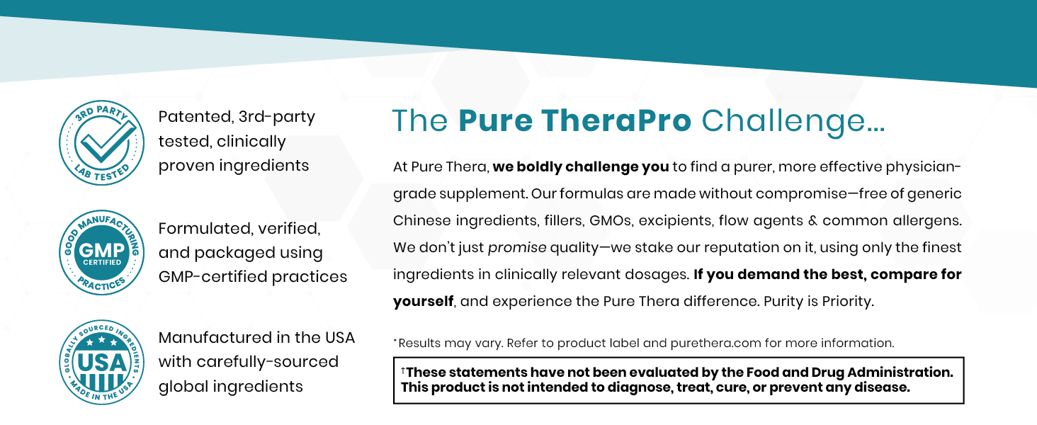 Our commitment is to pure, clean ingredients with full transparency