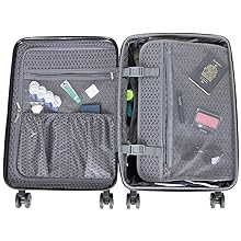 kenneth cole reaction luggage travel new york packing suitcase women girl chevron stylish designer