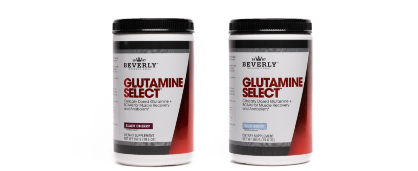 GLUTAMINE SELECT WILD BERRY AND CHERRY FLAVOR IMAGE