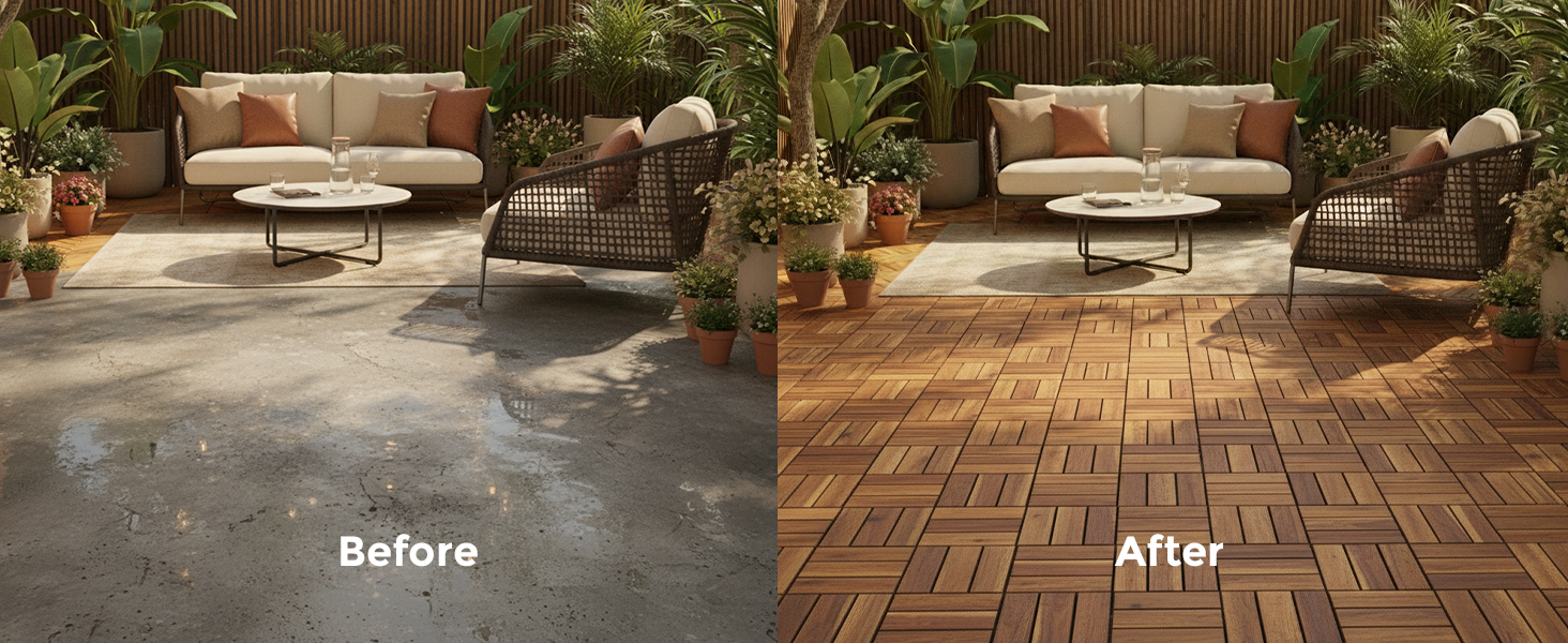 patio tiles, outdoor tiles, patio flooring, composite deck tiles