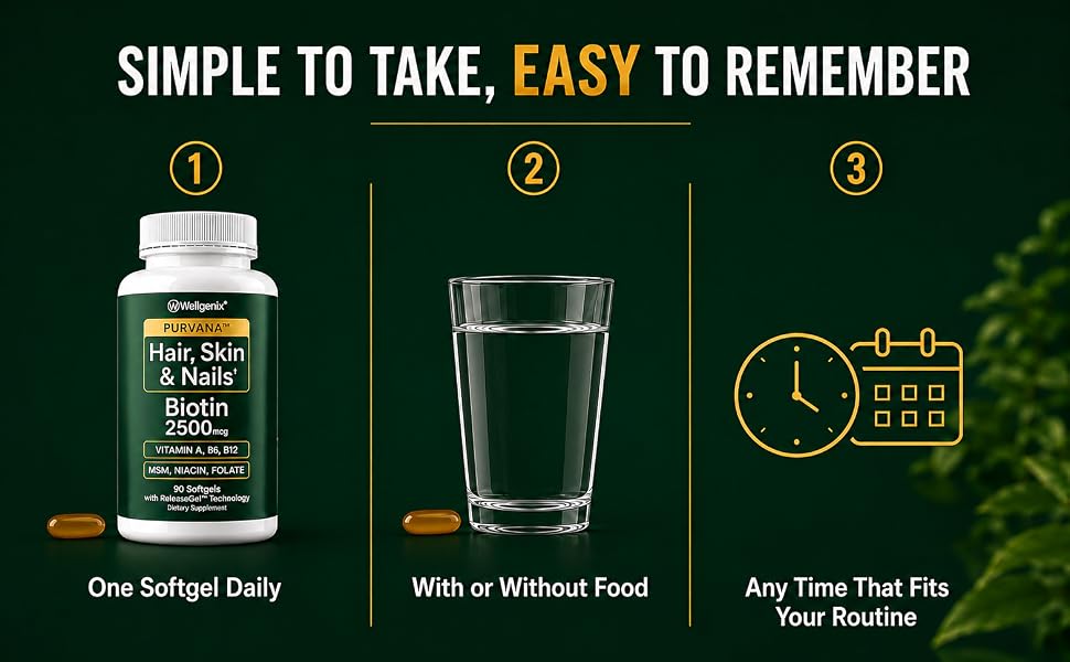 Simple to take, easy to remember