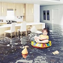 flooded room