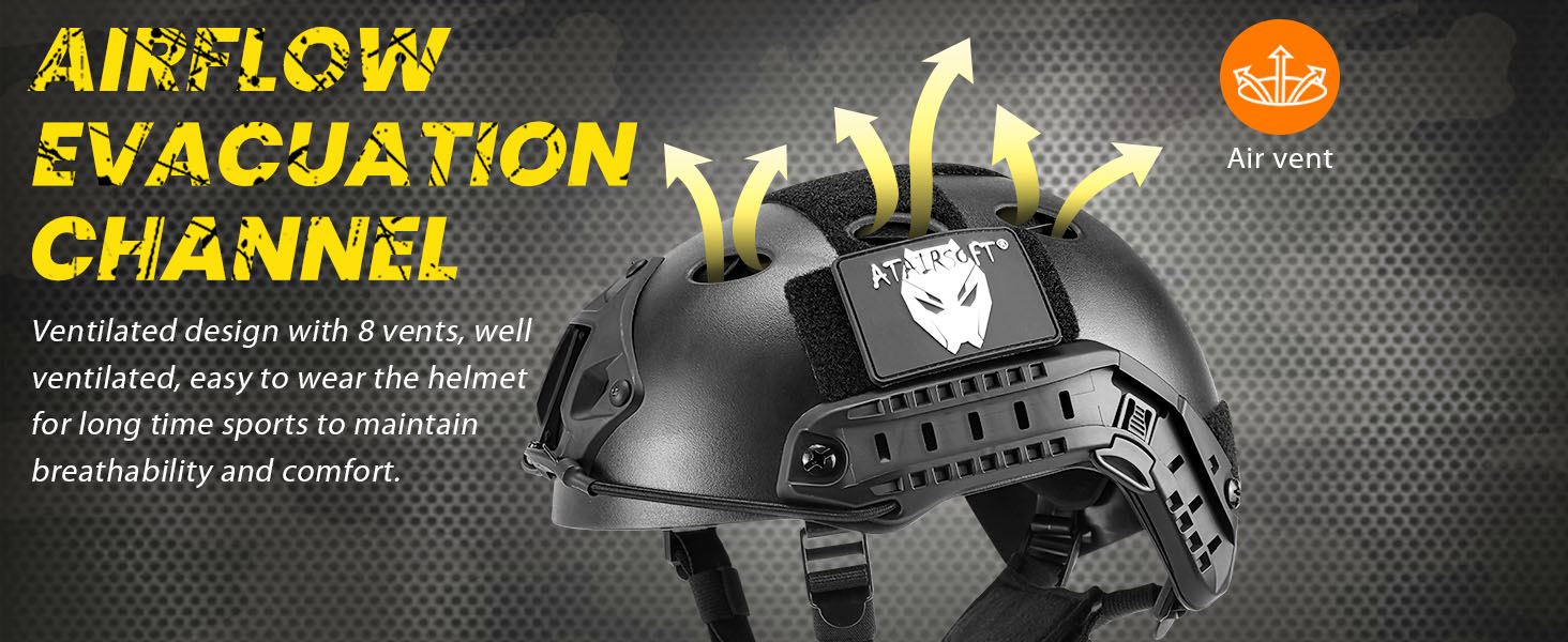 Tactical Paintball Airsoft Fast Helmet