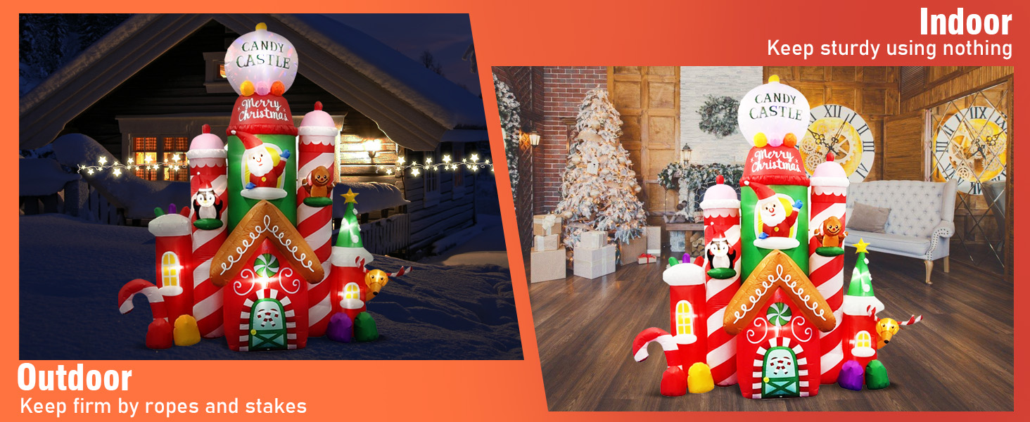 christmas inflatables outdoor decoration
