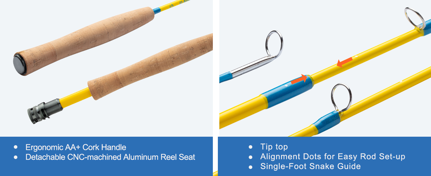 cork handle and reel seat