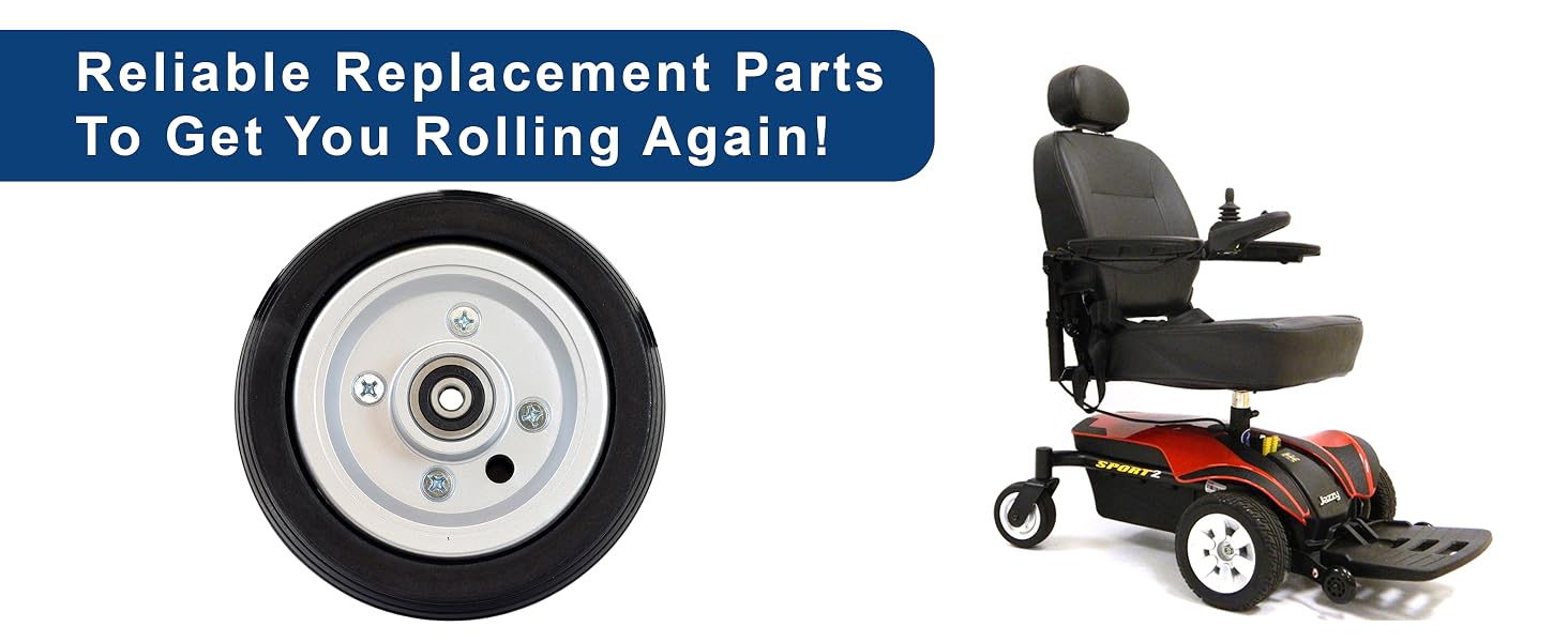Reliable Replacement Parts to get you rolling again!