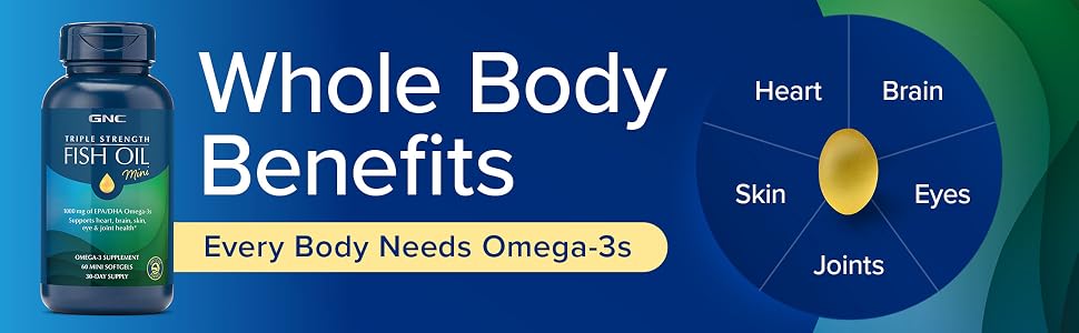 Triple Strength Fish Oil Mini Whole Body Benefits