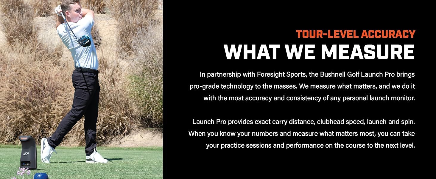 Bushnell Golf Launch Pro Ball Data