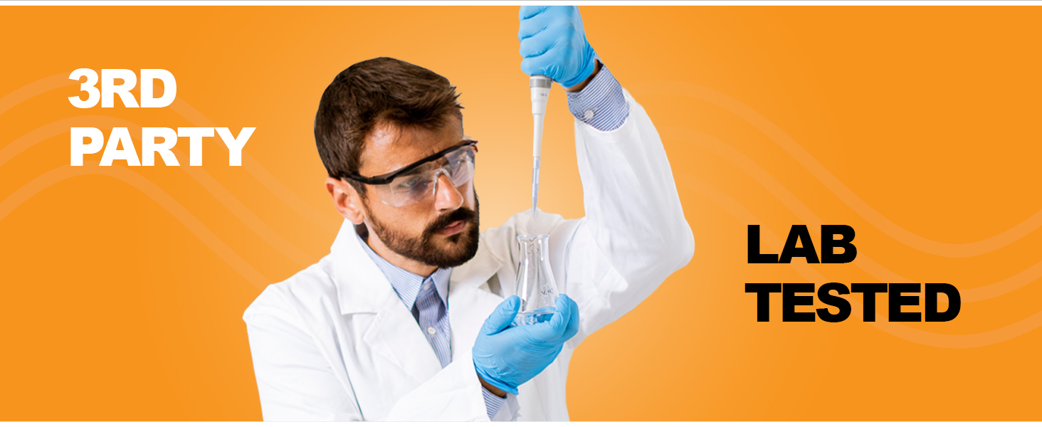 3rd Party lab tested