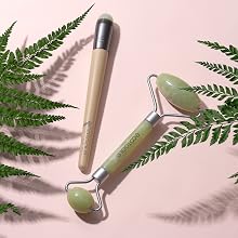 ecotools, skincare, jade, roller, serums, moisturizers