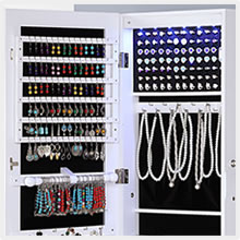 Mirror Jewelry Cabinet