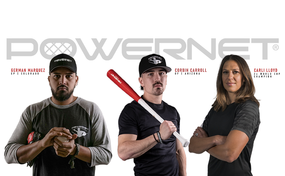 Corbin carroll, carli Lloyd, German marquez powernet baseball