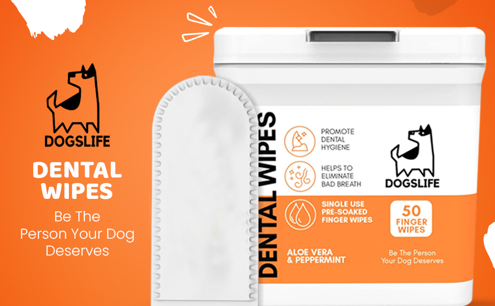 Dog Tooth wipes