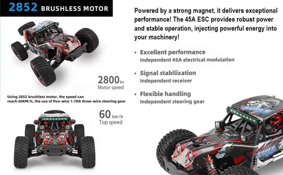 WLtoys 124028 Brushless RC Car