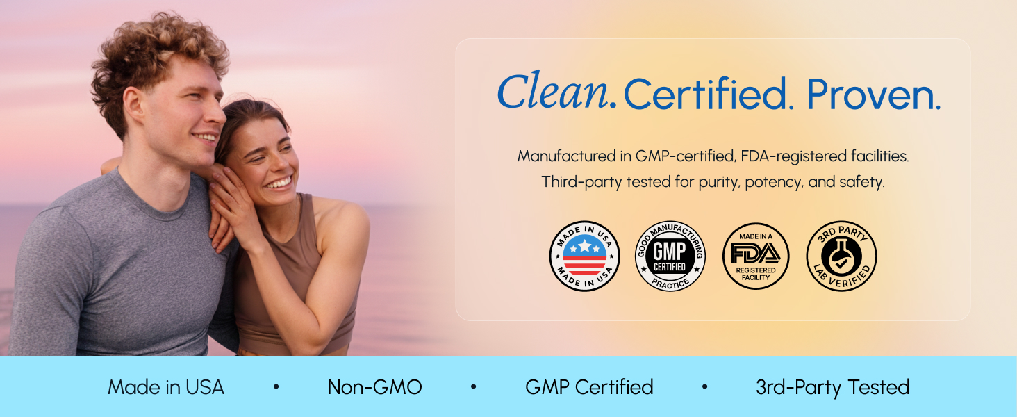 Clean. Certified. Proven.