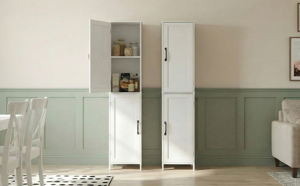 tall bathroom storage cabinet