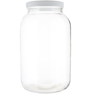 Gallon Glass Jar Store Beans Pickles Food Beverages Tea Coffee Flour Dried Good Kitchen Liquid Home