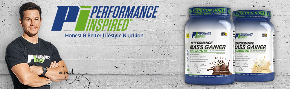 Mass Gainer Performance Inspired Nutrition Protein Products by Mark Wahlberg Workout Supplement