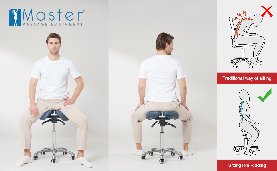 saddle chair;saddle stool;salon stool;Posture Stool